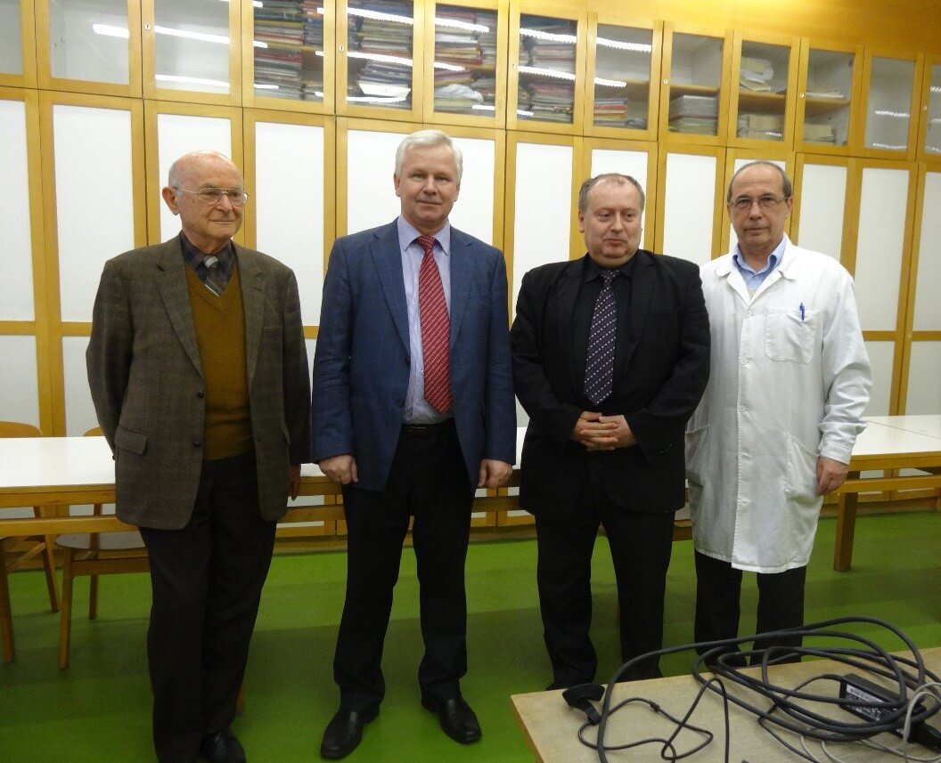 Visit to Eötvös Loránd University (Budapest, 2014)